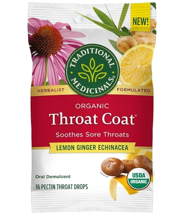 Traditional Medicinals Lozenges, Organic
