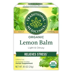 Traditional Medicinals Organic Lemon Balm Herbal Tea