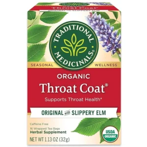 Traditional Medicinals Organic, Throat Coat Tea