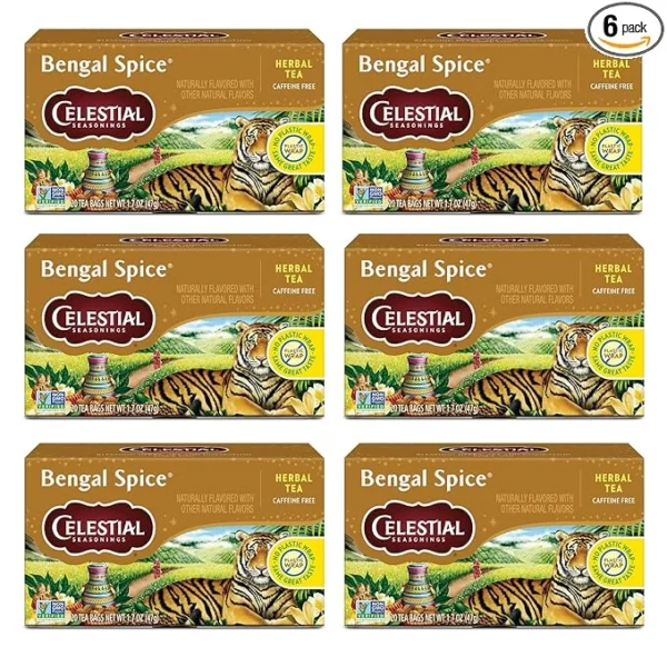 Celestial Seasonings Bengal Spice Herbal Tea,